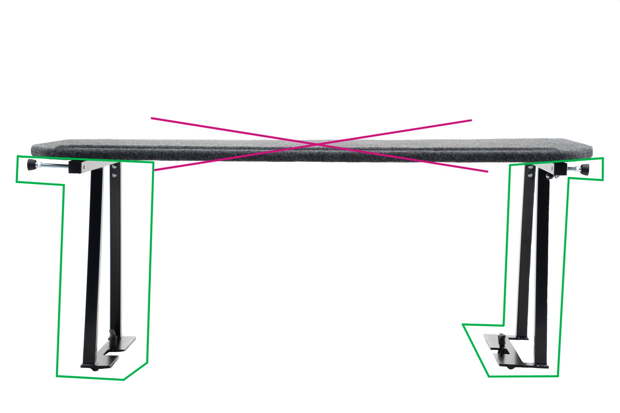 Multiflexboard für Vito mit extralangem Radstand ** Nur Gestell ** – Bild 4