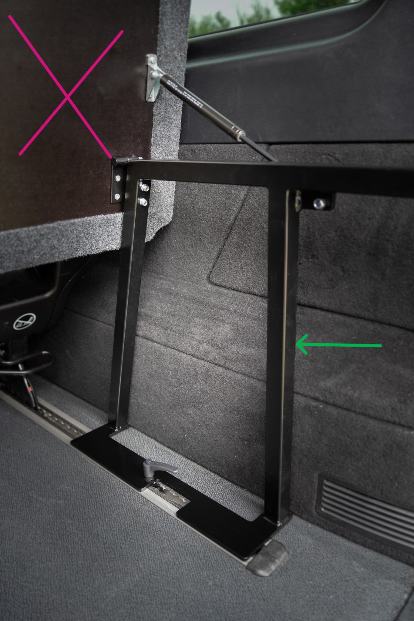Multiflexboard für Vito mit extralangem Radstand ** Nur Gestell ** – Bild 2
